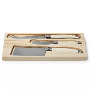 Laguiole French 3-Piece Cheese Set